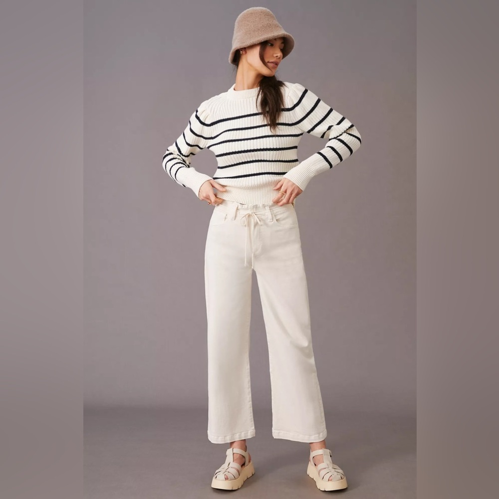 Anthropologie Paige Carly Wide-Leg Jeans 30